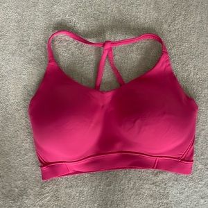 Hot pink Gymshark sports bra size small